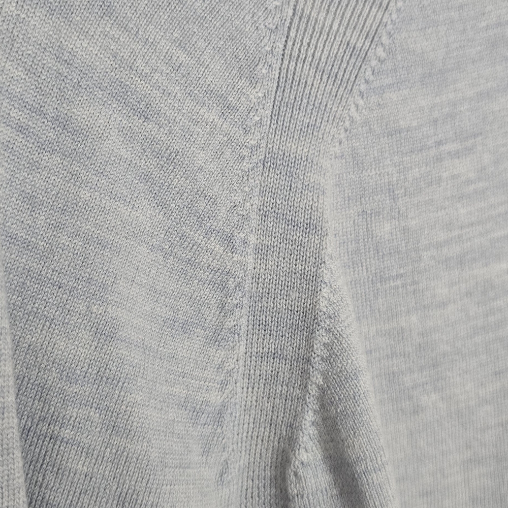 Lululemon Athletica Blue Merino Wool Sweater Sz 6 - Picture 7 of 9